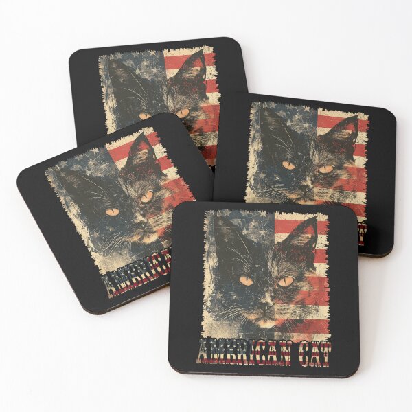 Item preview, American cat designed and sold by AlchemyColor.