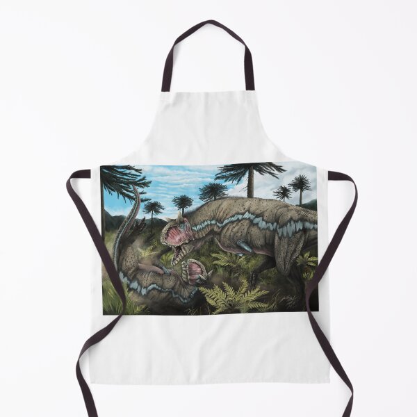 Item preview, Territorial Carnotaurus Battling  designed and sold by artbyjmetzger.