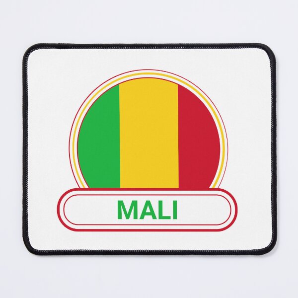 Item preview, Mali Country Badge - Mali Flag designed and sold by chrisrivait.