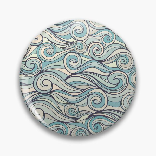 Item preview, Nostalgic Sea Waves designed and sold by alivehumansoul.