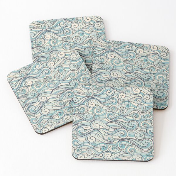 Item preview, Nostalgic Sea Waves designed and sold by alivehumansoul.