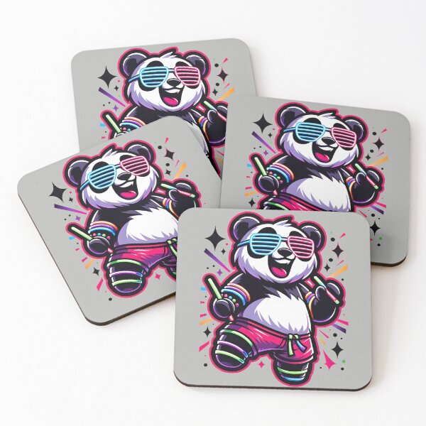 Item preview, Dancing Raver Panda designed and sold by StickaTime.