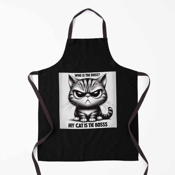 Item preview, who is the boss, cat, love cats, cat boss designed and sold by szpaku888.