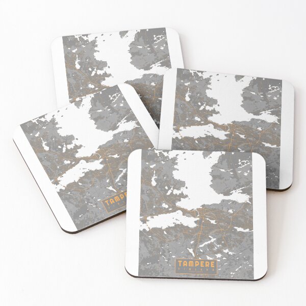 Item preview, Tampere City Map of Pirkanmaa, Finland - Bauhaus designed and sold by deMAP.