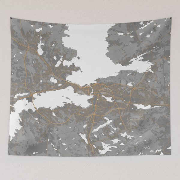 Item preview, Tampere City Map of Pirkanmaa, Finland - Bauhaus designed and sold by deMAP.