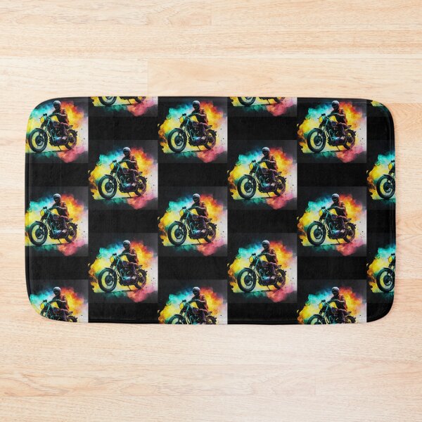 Item preview, Old Motorcycle Modern Art designed and sold by Art-Design-EM.
