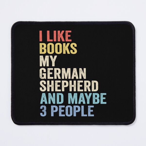 Item preview, German shepherd Dog Lover Gift - Cute Book Dogs Lover - Bookish Dog Fans designed and sold by vzrnmichsudops.