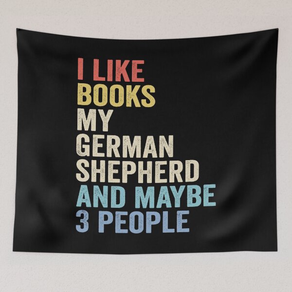 Item preview, German shepherd Dog Lover Gift - Cute Book Dogs Lover - Bookish Dog Fans designed and sold by vzrnmichsudops.