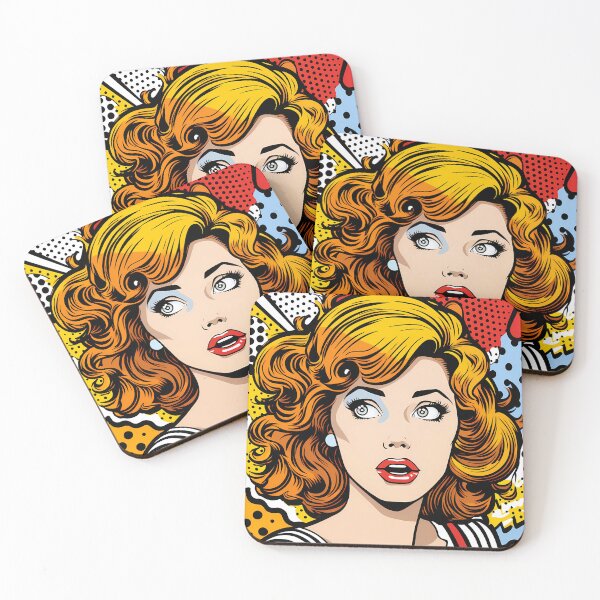 Item preview, Pop Art Lady designed and sold by NatureStyle555.
