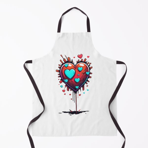 Item preview, Abstract love heart digital art designed and sold by VisionaryMode.