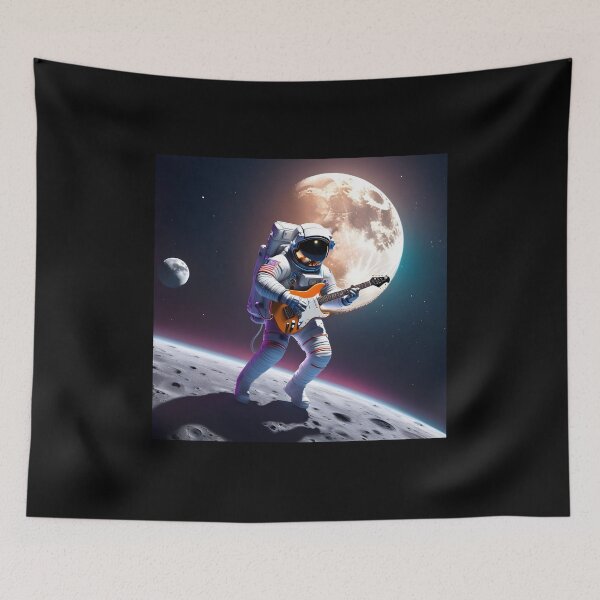 Item preview, Space Rock - Astronaut Jam Sesh designed and sold by ThatKrisGuy.