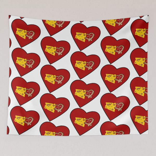 Item preview, Amigos del gusto: queso y pretzel designed and sold by HarveyHandcraftsandDesigns.
