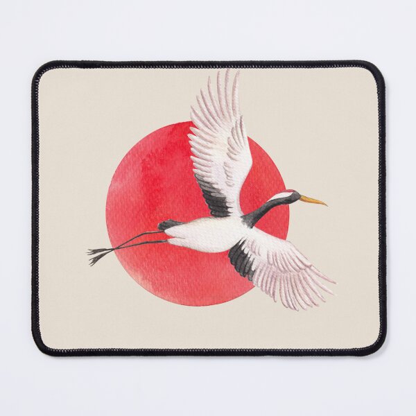 Item preview, Japanese Crane Bird designed and sold by patternshoprad.