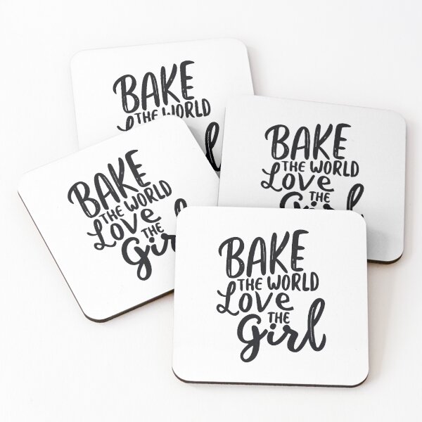 Item preview, Bake the World, Love the Girl Baking Wife designed and sold by DomTeesHaven.