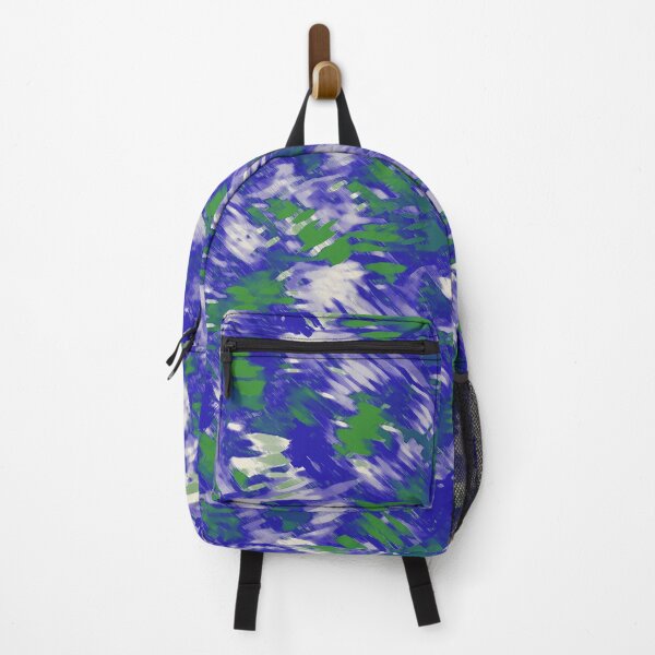 Item preview, Fashion Print Off White Purple and Green Impressions Seamless Pattern designed and sold by Sharon Schwalbe.