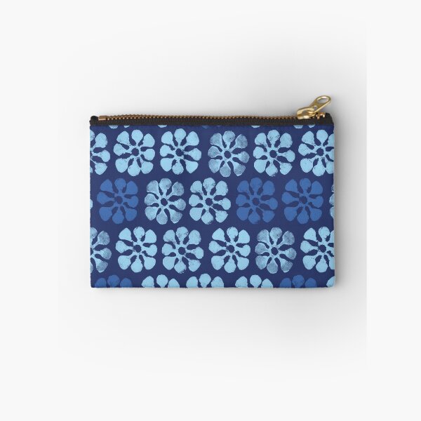 Item preview, Flower stamp dark blue designed and sold by Irina Radtke.