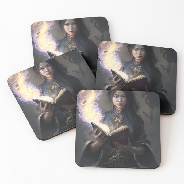 Item preview, dark asian witch designed and sold by Marie Colençon.