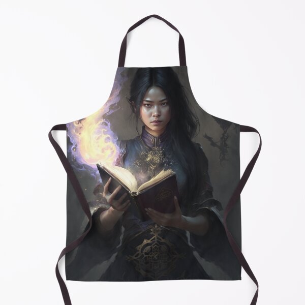 Item preview, dark asian witch designed and sold by Marie Colençon.