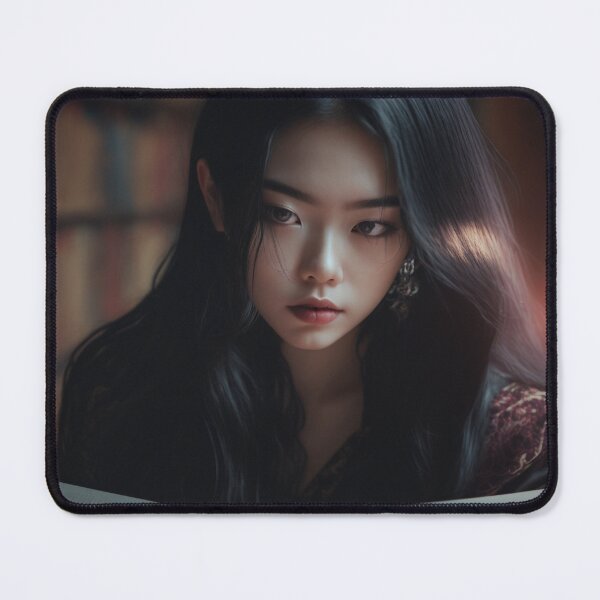 Item preview, Korean woman looking for answers designed and sold by Marie Colençon.