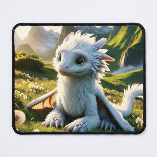 Item preview, Fluffy Little Dragon designed and sold by FriskyLemur.