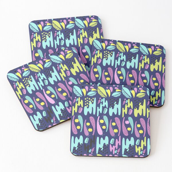 Item preview, Night in Moroco - abstract pattern designed and sold by ColorWander.