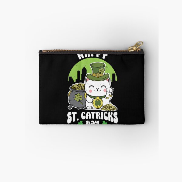Item preview, Happy St. Catricks day - Shamrock Cat St. Patrick's Day Gift designed and sold by JUSTBEELEGANT.