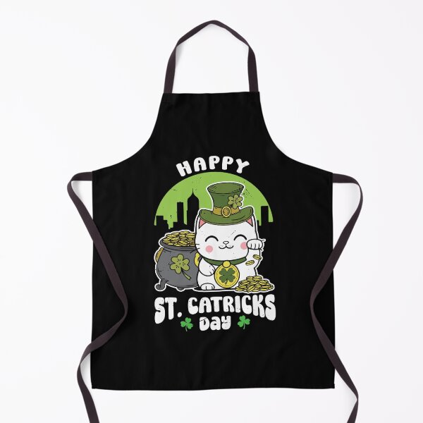 Item preview, Happy St. Catricks day - Shamrock Cat St. Patrick's Day Gift designed and sold by JUSTBEELEGANT.