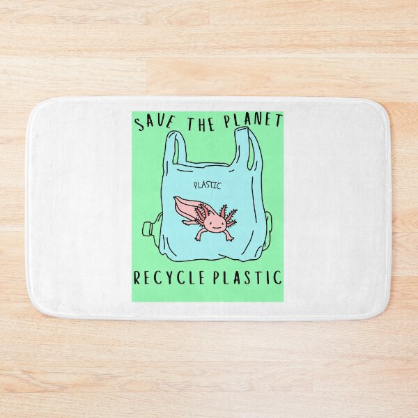Item preview, Save the planet recycle plastic designed and sold by BritishDelights.