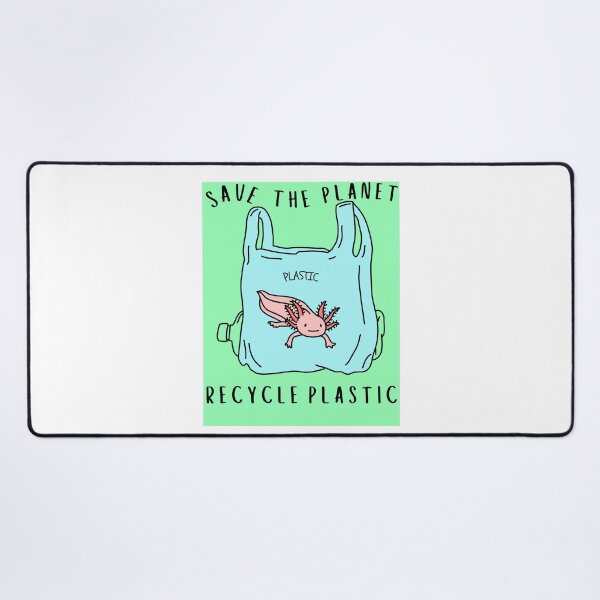 Item preview, Save the planet recycle plastic designed and sold by Britishdelights.