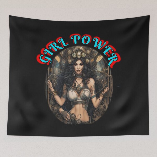 Item preview, Sophisticated  Girl power, high energy construction female only construction crew, grl pwr retro style designed and sold by sailorsam1805.