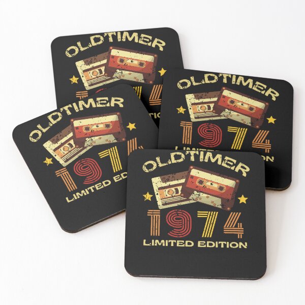 Item preview, 50th Birthday Vintage 1974 OLDTIMER Limited Edition Gift Classic T-Shirt designed and sold by MWProject.