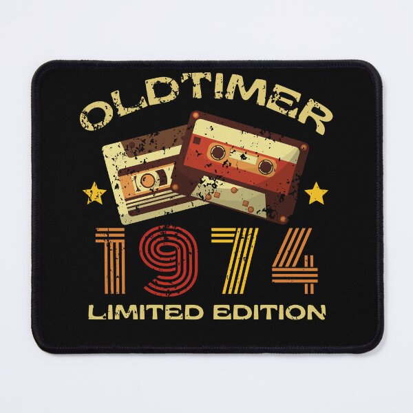 Item preview, 50th Birthday Vintage 1974 OLDTIMER Limited Edition Gift Classic T-Shirt designed and sold by MWProject.