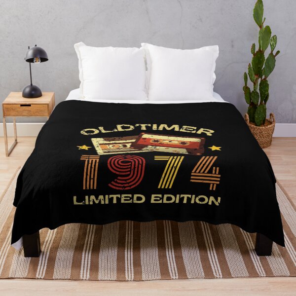 Item preview, 50th Birthday Vintage 1974 OLDTIMER Limited Edition Gift Classic T-Shirt designed and sold by MWProject.
