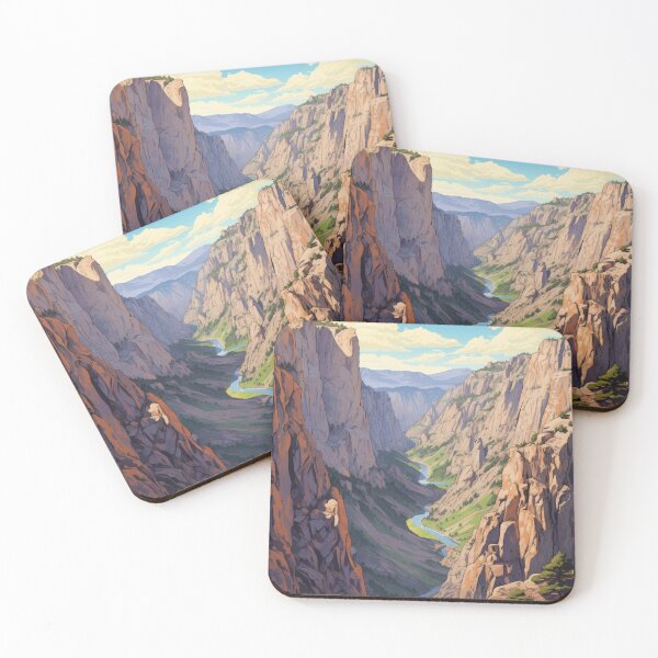 Item preview, Black Canyon Gunnison National Park designed and sold by WanderlustArtsy.