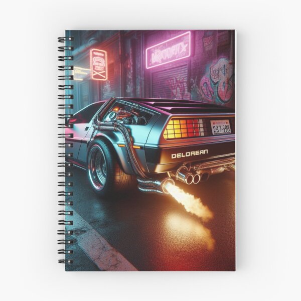 Aperçu de l'œuvre DeLorean créée et vendue par sevenmountains.