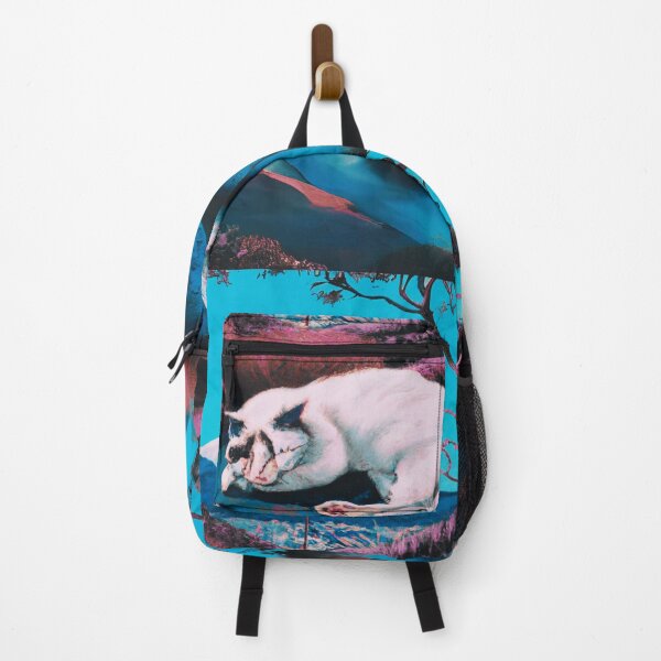 Item preview, sleeping cat in nature with Japan Fuji mountain designed and sold by MerryCrown.
