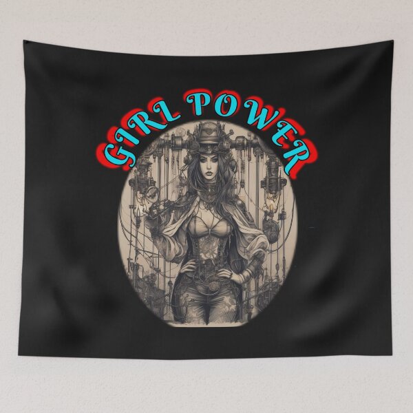 Item preview, Super Sophisticated  Girl power, high energy construction female only construction crew, grl pwr retro style designed and sold by sailorsam1805.