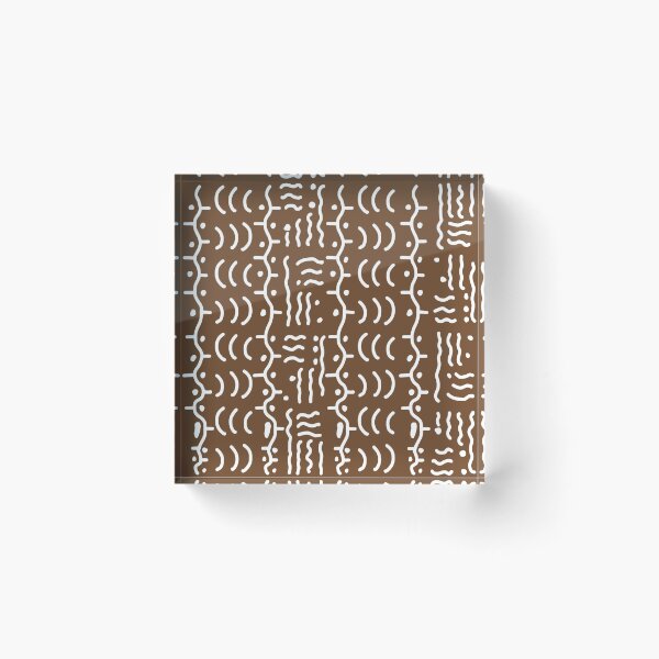 Item preview, Bogolan brown africa designed and sold by Wolagno.