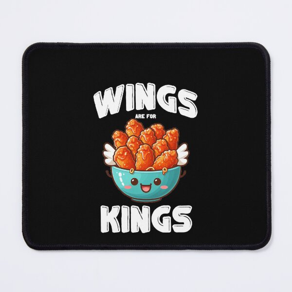 Item preview, Cute Kawai Wings are for Kings White Design designed and sold by Bilalicia.