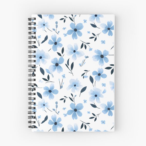 Item preview,  blue lris flower seamless pattern designed and sold by varinchai.