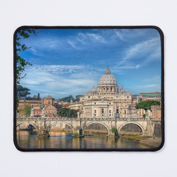 Item preview, St Peter's and the Tiber designed and sold by Viv Thompson Photography .