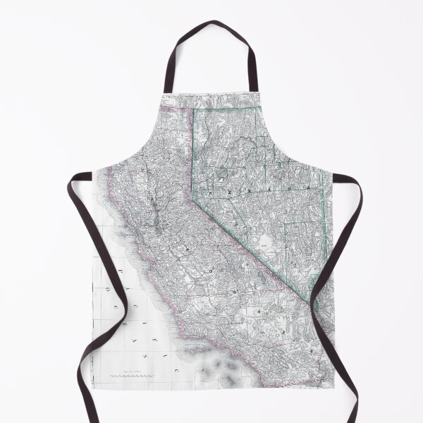 Item preview, Vintage Map of California and Nevada designed and sold by Jasson.