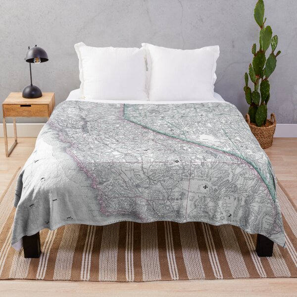 Item preview, Vintage Map of California and Nevada designed and sold by Jasson.