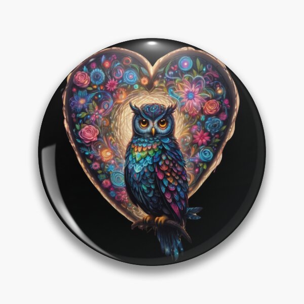 Item preview, Owl Loves Beautiful Flowers  designed and sold by BotunPeony.