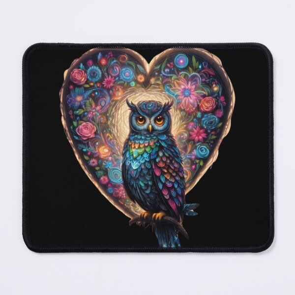 Item preview, Owl Loves Beautiful Flowers designed and sold by BotunPeony.