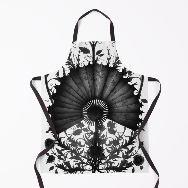 Item preview, fan majestically with patterns designed and sold by Marie Colençon.