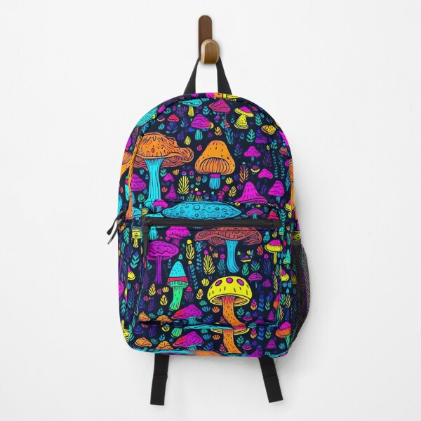 Item preview, Whimsical Wonderland: Bright and Colorful Psychedelic Mushroom Design designed and sold by 1000Mushrooms.