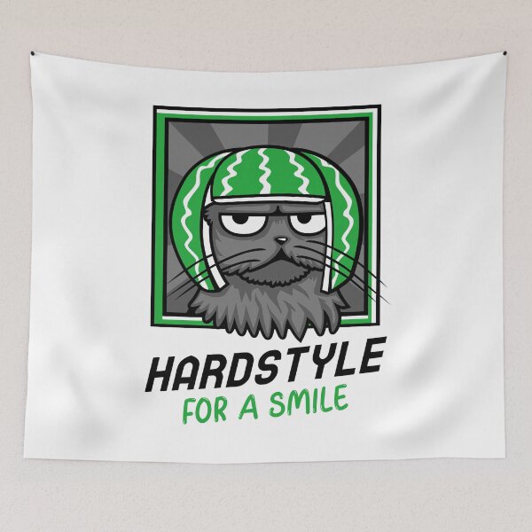Item preview, HARDSTYLE FOR A SMILE designed and sold by Hardstyle-Tees.
