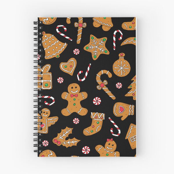 Item preview, Christmas Gingerbread Shapes Pattern designed and sold by HotHibiscus.
