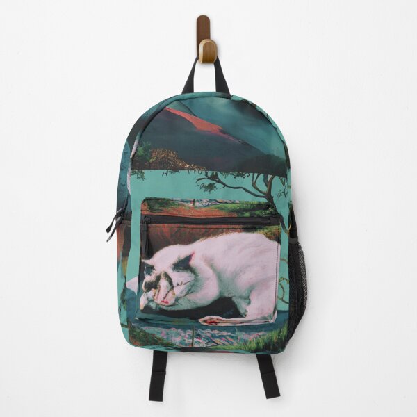 Item preview, sleeping cat in nature with Japan Fuji mountain designed and sold by MerryCrown.